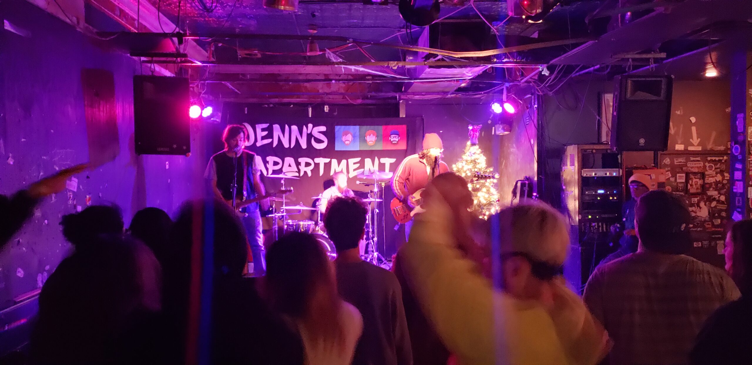 Jenn's Apartment performing at Mac's Bar in Lansing, Michigan.