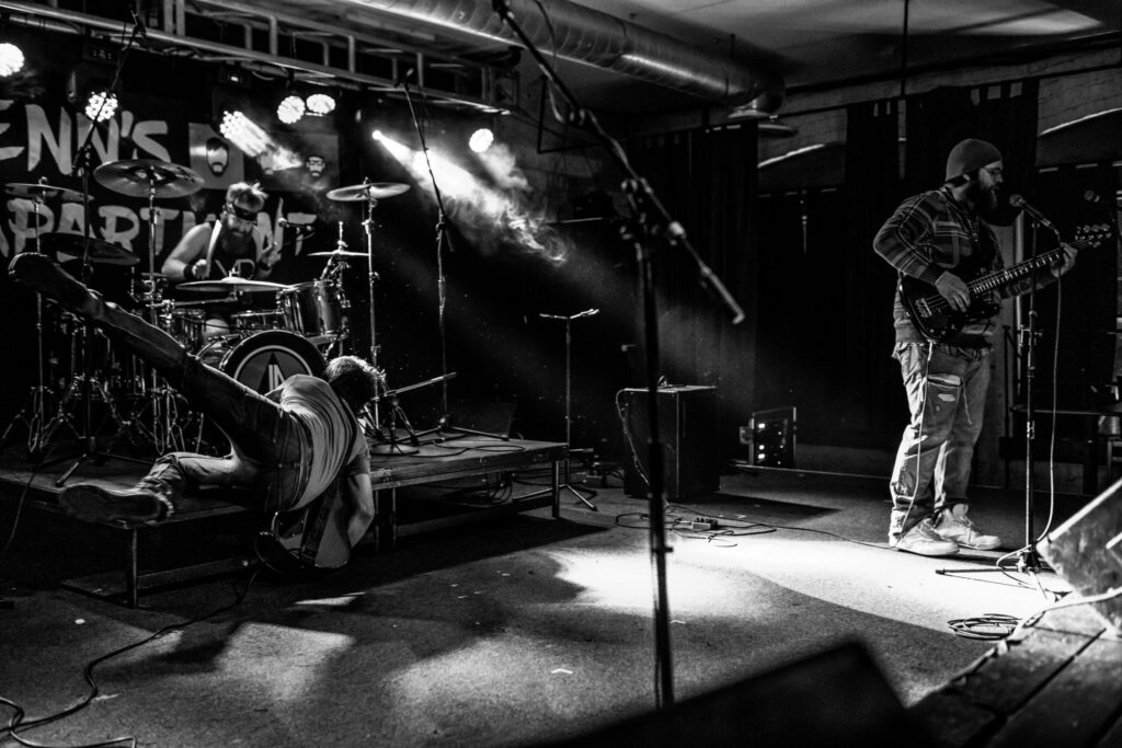 Jenn's Apartment performing at The Loft in downtown Lansing, Michigan.