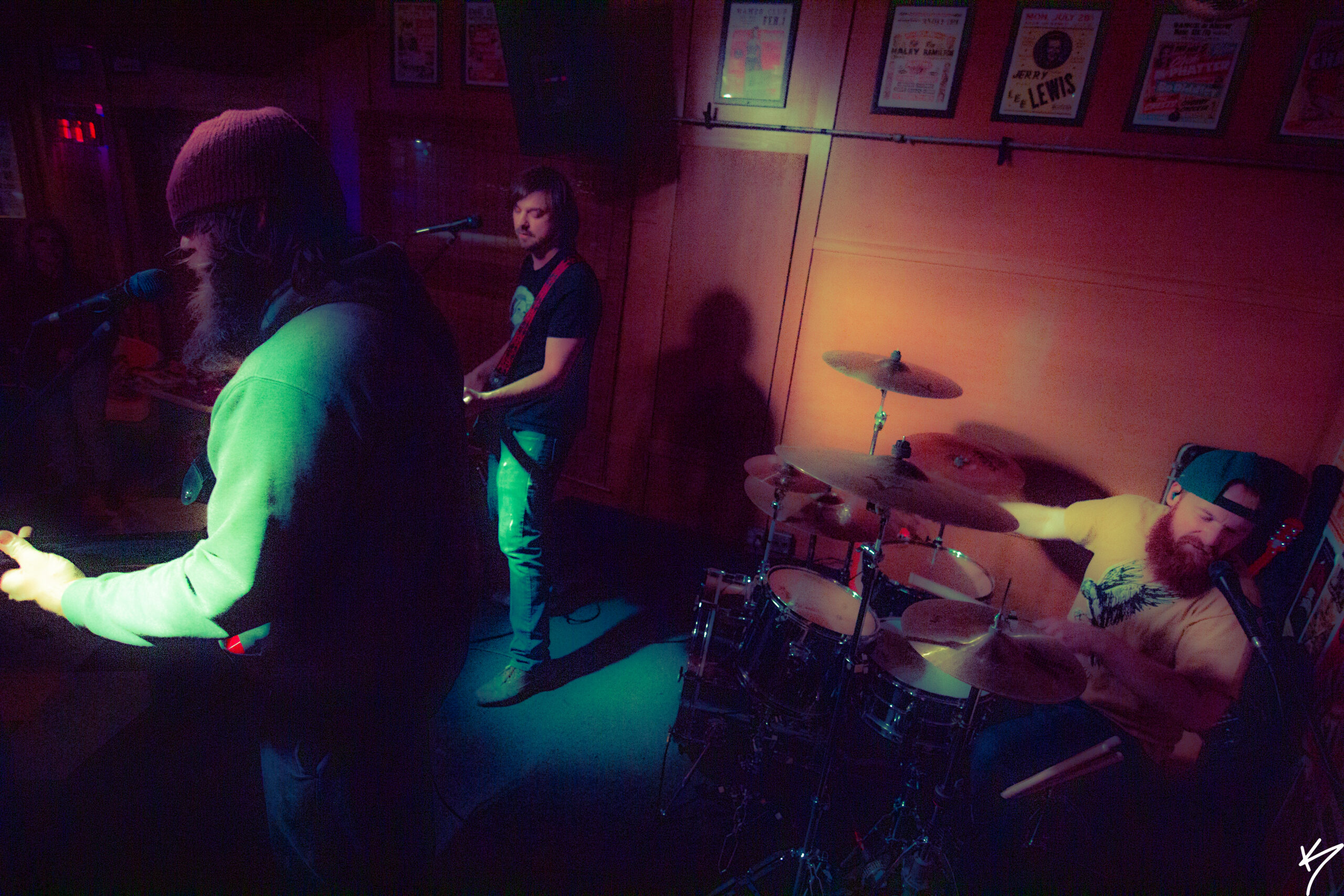 Jenn's Apartment performing at Tip Top Bar in Grand Rapids, Michigan.