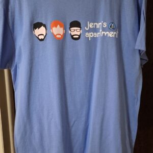 Jenn's Apartment t-shirt.
