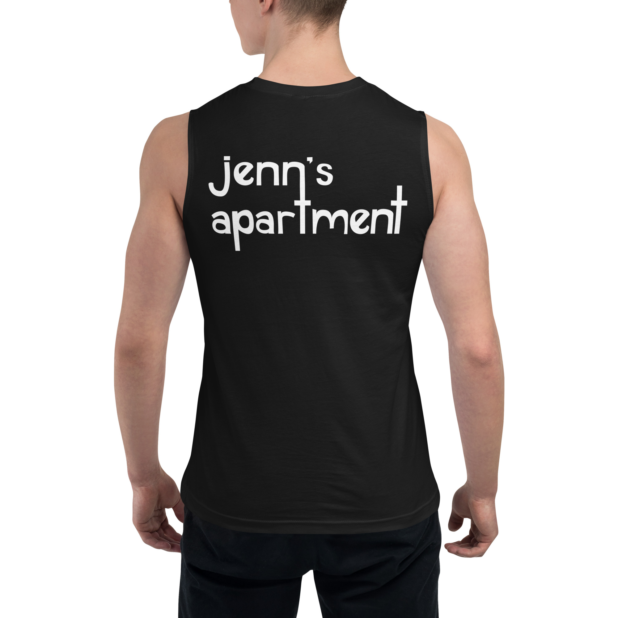 Embroidered Logo Muscle Shirt - Image 23