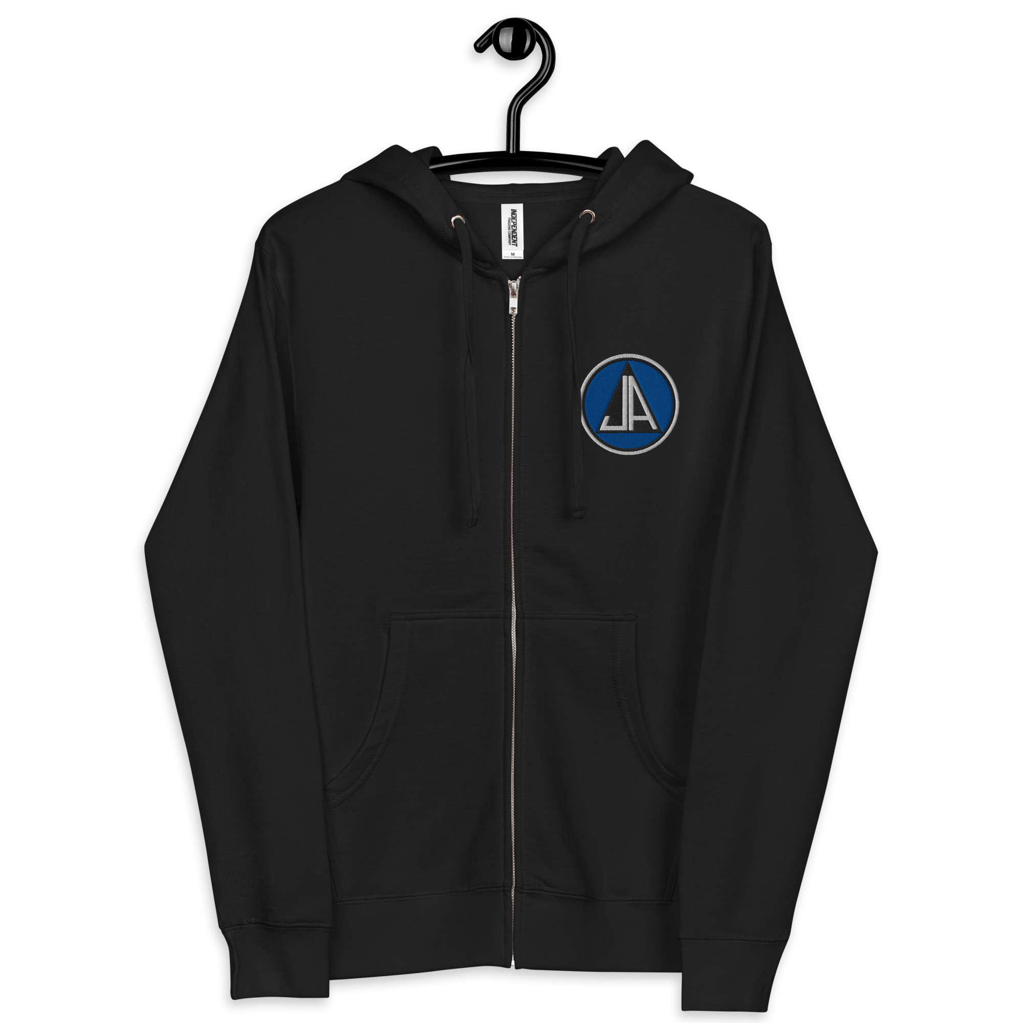 Classic Embroidery Zip Up Hoodie - Image 33