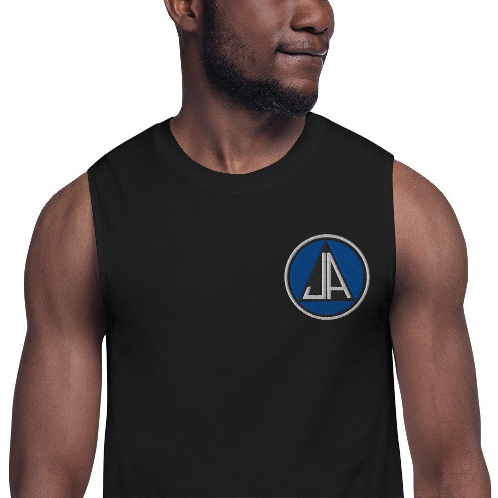 Classic Embroidery Muscle Shirt - Image 46