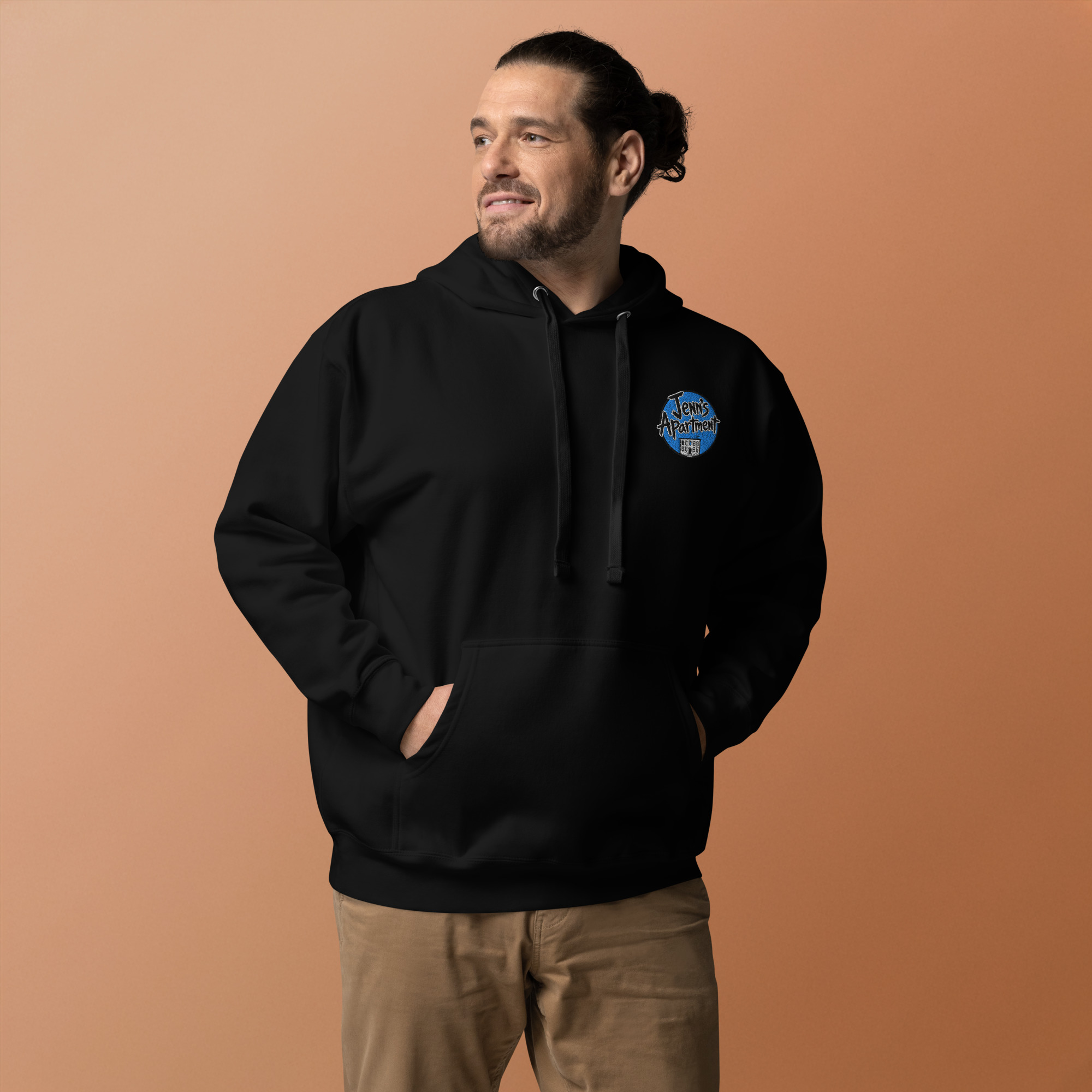 Rooftop Embroidery Hoodie - Image 13