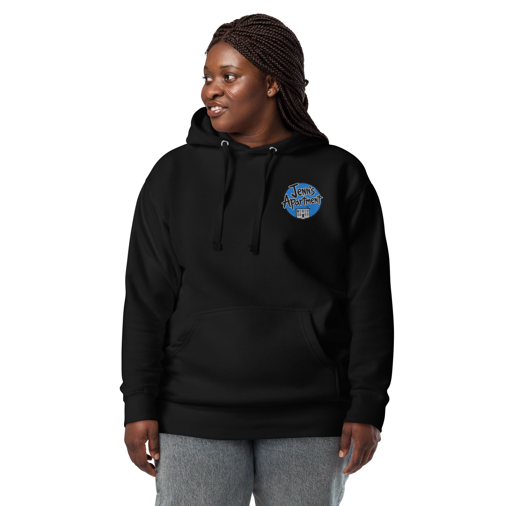 Rooftop Embroidery Hoodie - Image 2