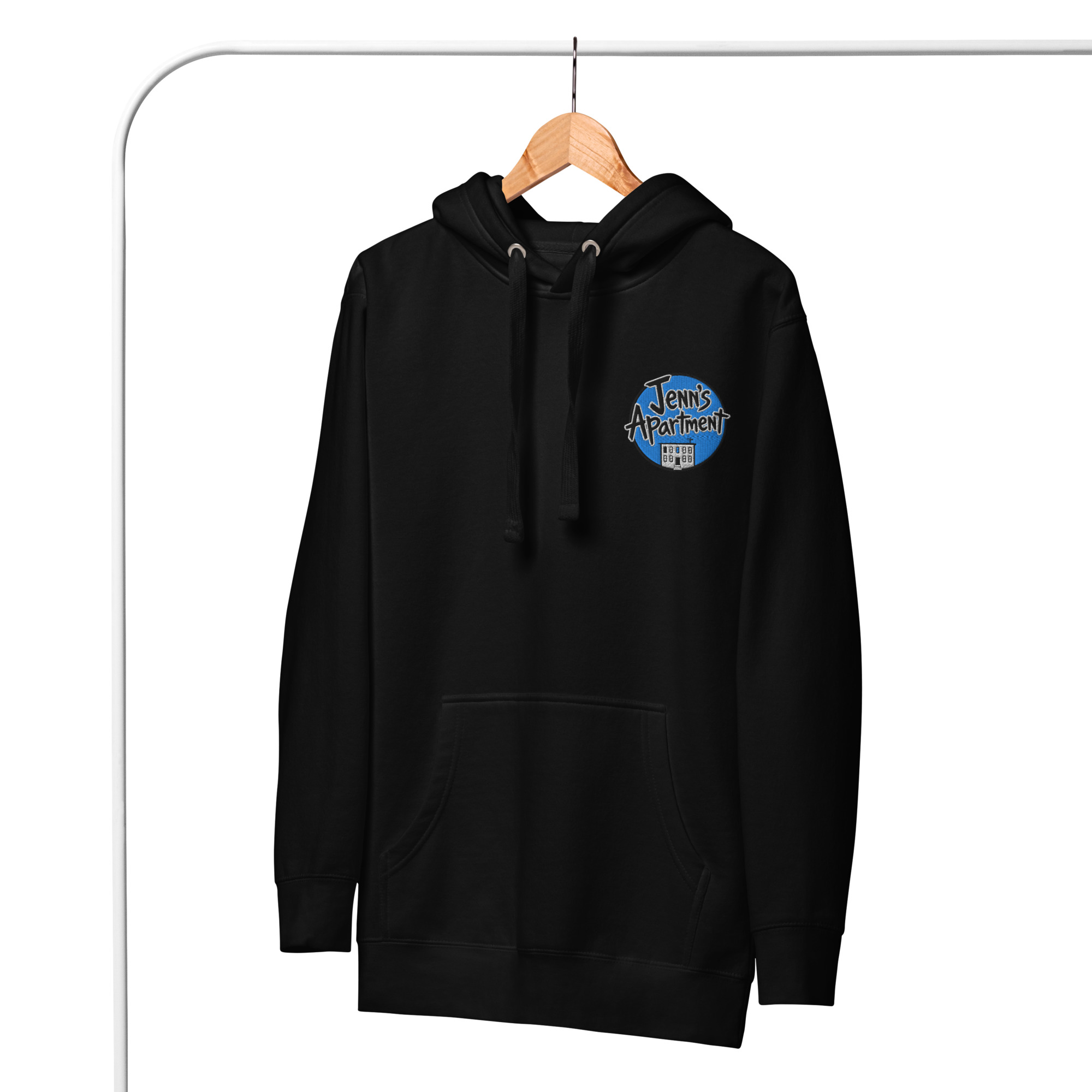 Rooftop Embroidery Hoodie - Image 4