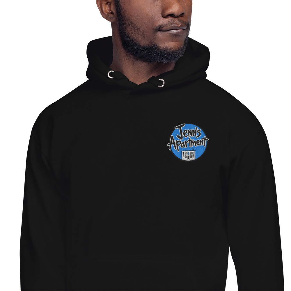 Rooftop Embroidery Hoodie - Image 5