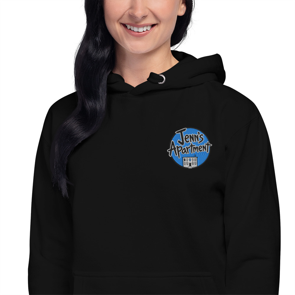 Rooftop Embroidery Hoodie - Image 6