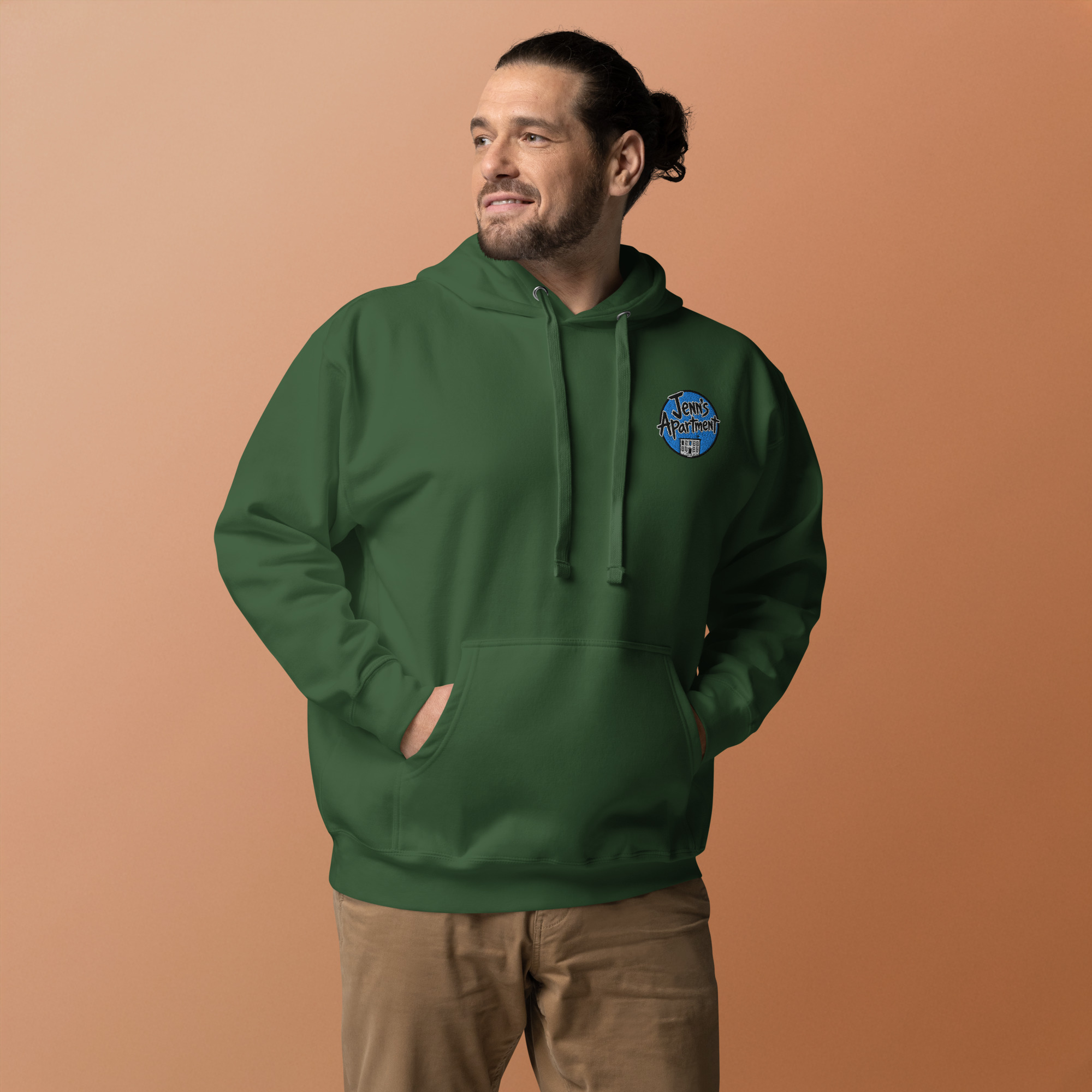 Rooftop Embroidery Hoodie - Image 22