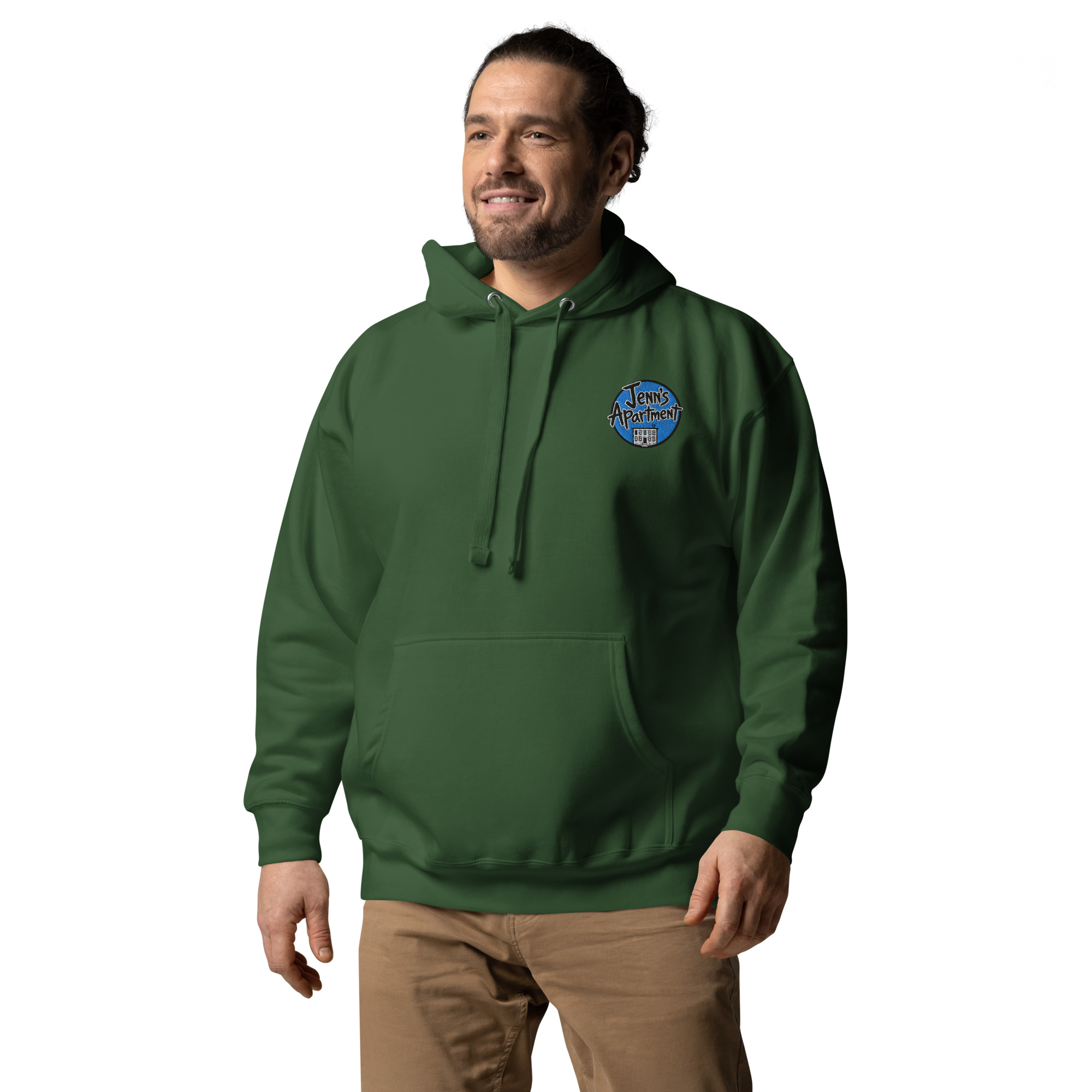 Rooftop Embroidery Hoodie - Image 21