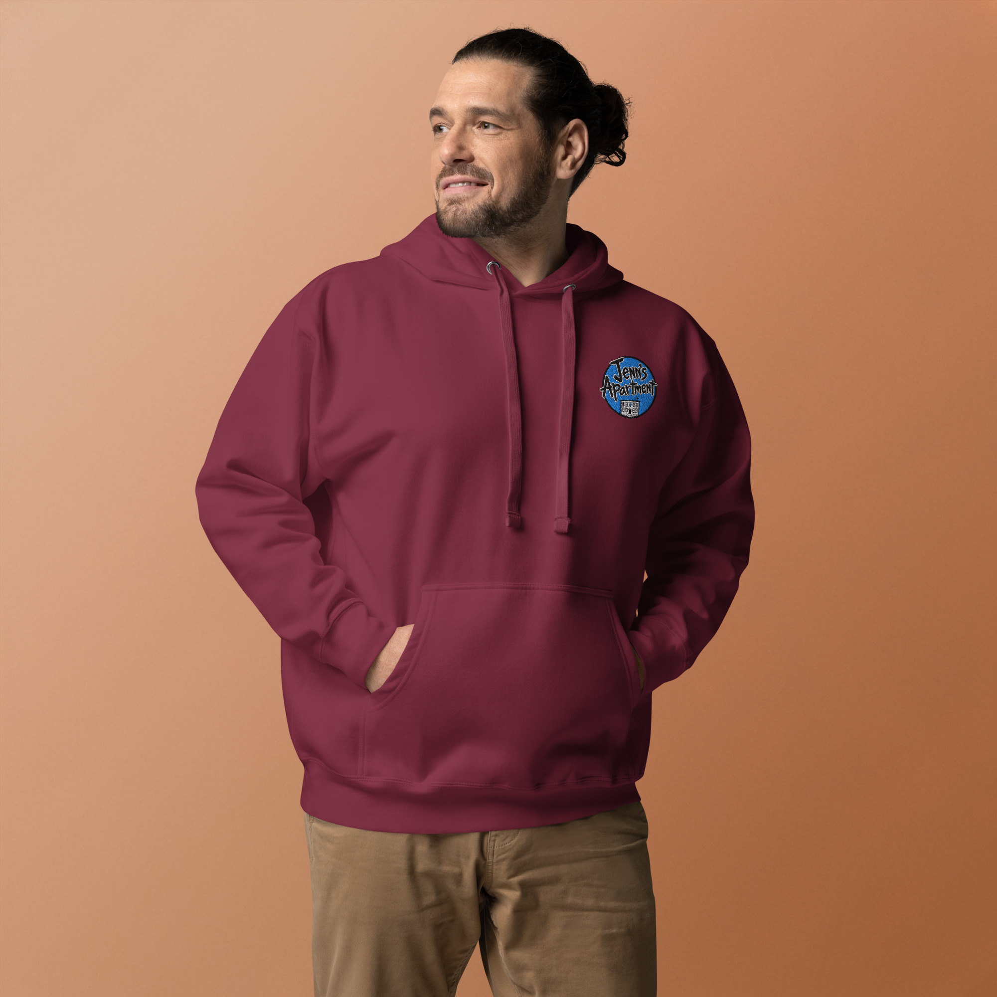 Rooftop Embroidery Hoodie - Image 19