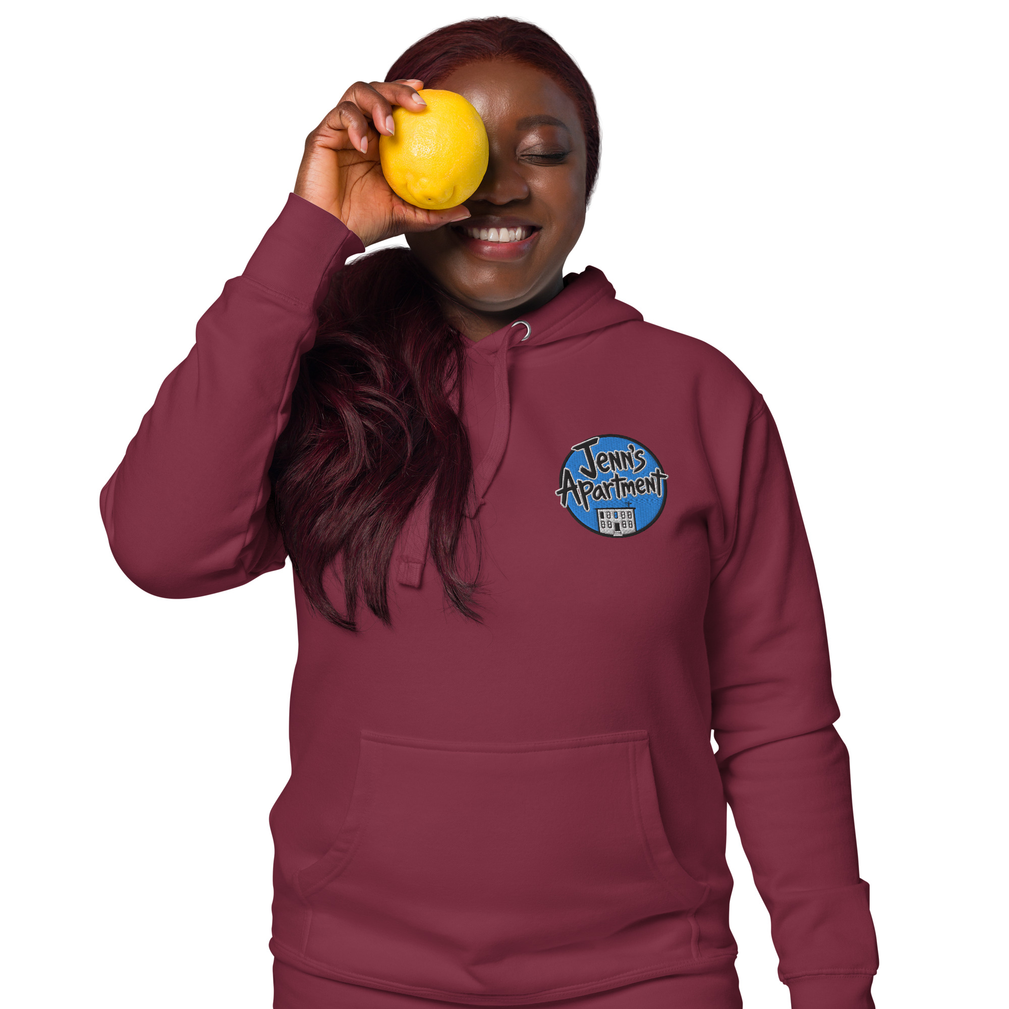 Rooftop Embroidery Hoodie - Image 8