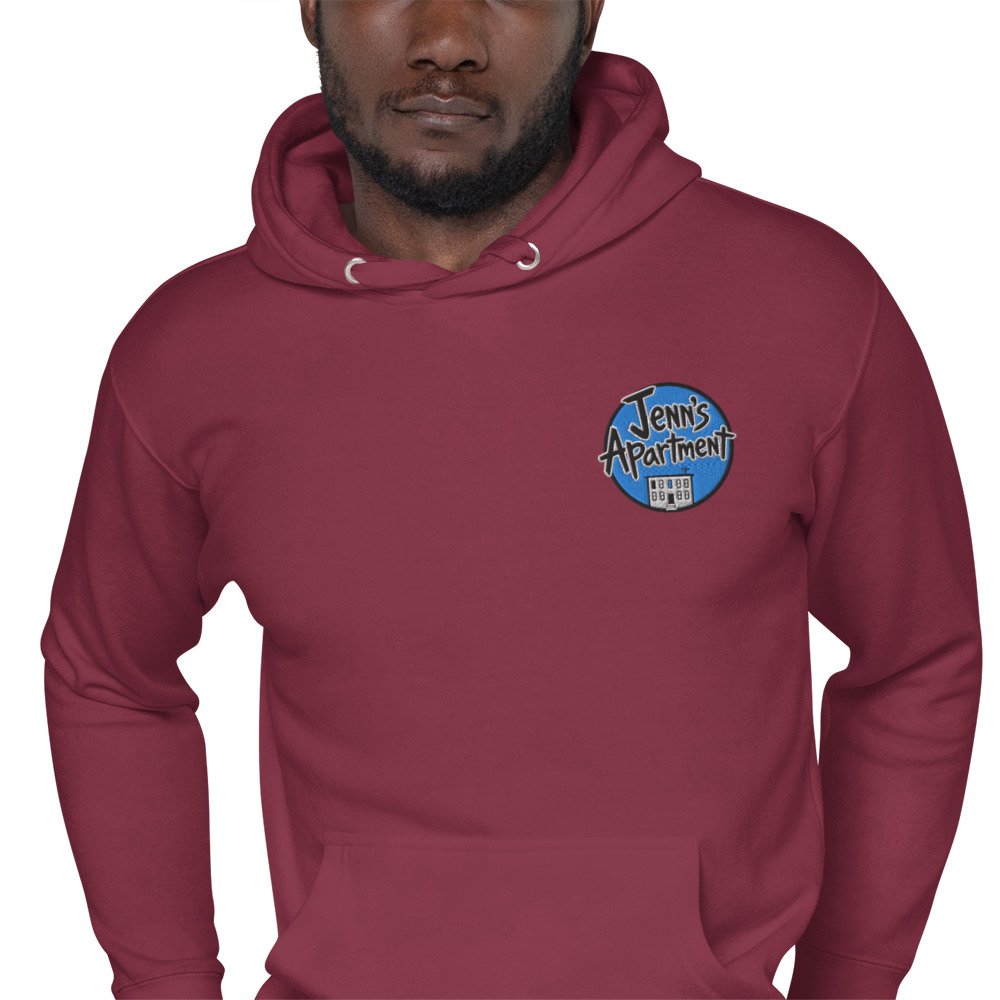 Rooftop Embroidery Hoodie - Image 9