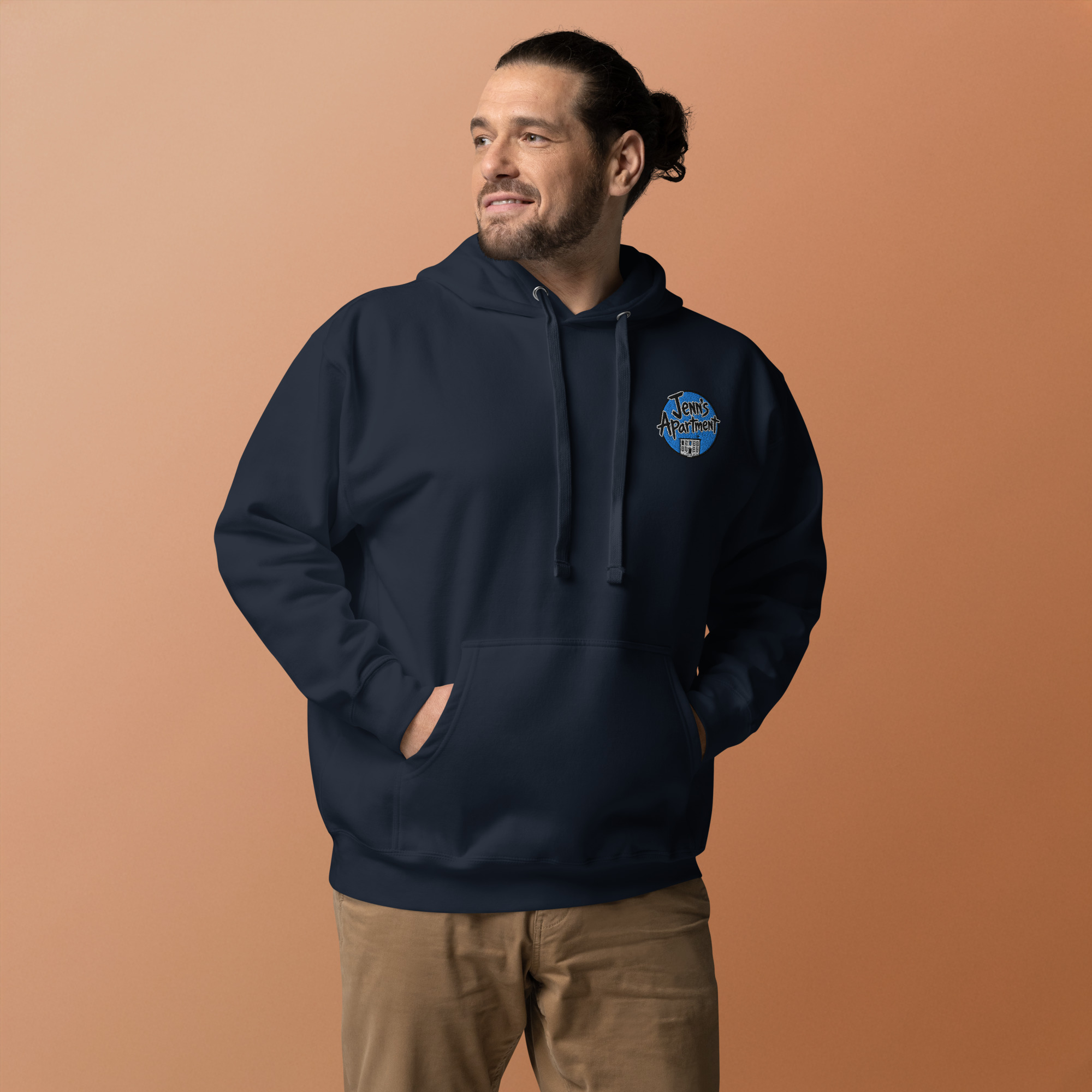 Rooftop Embroidery Hoodie - Image 16