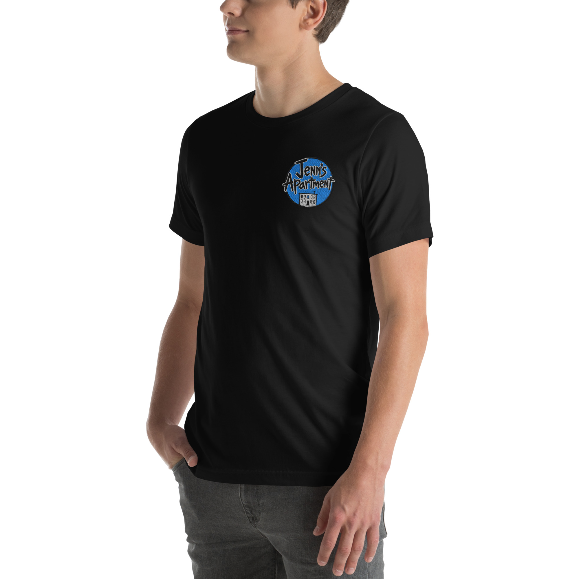 Rooftop Embroidery Tee - Image 7