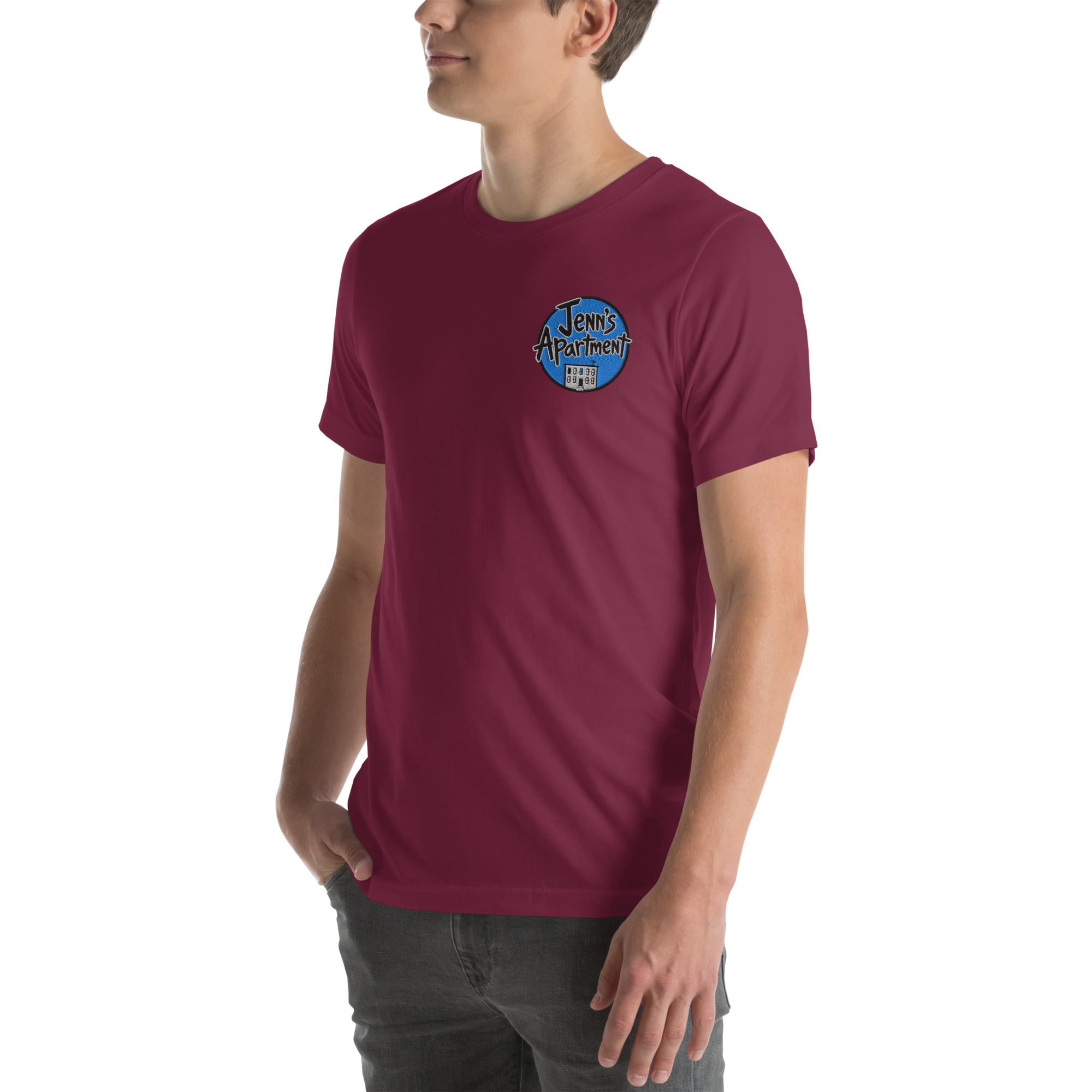 Rooftop Embroidery Tee - Image 15