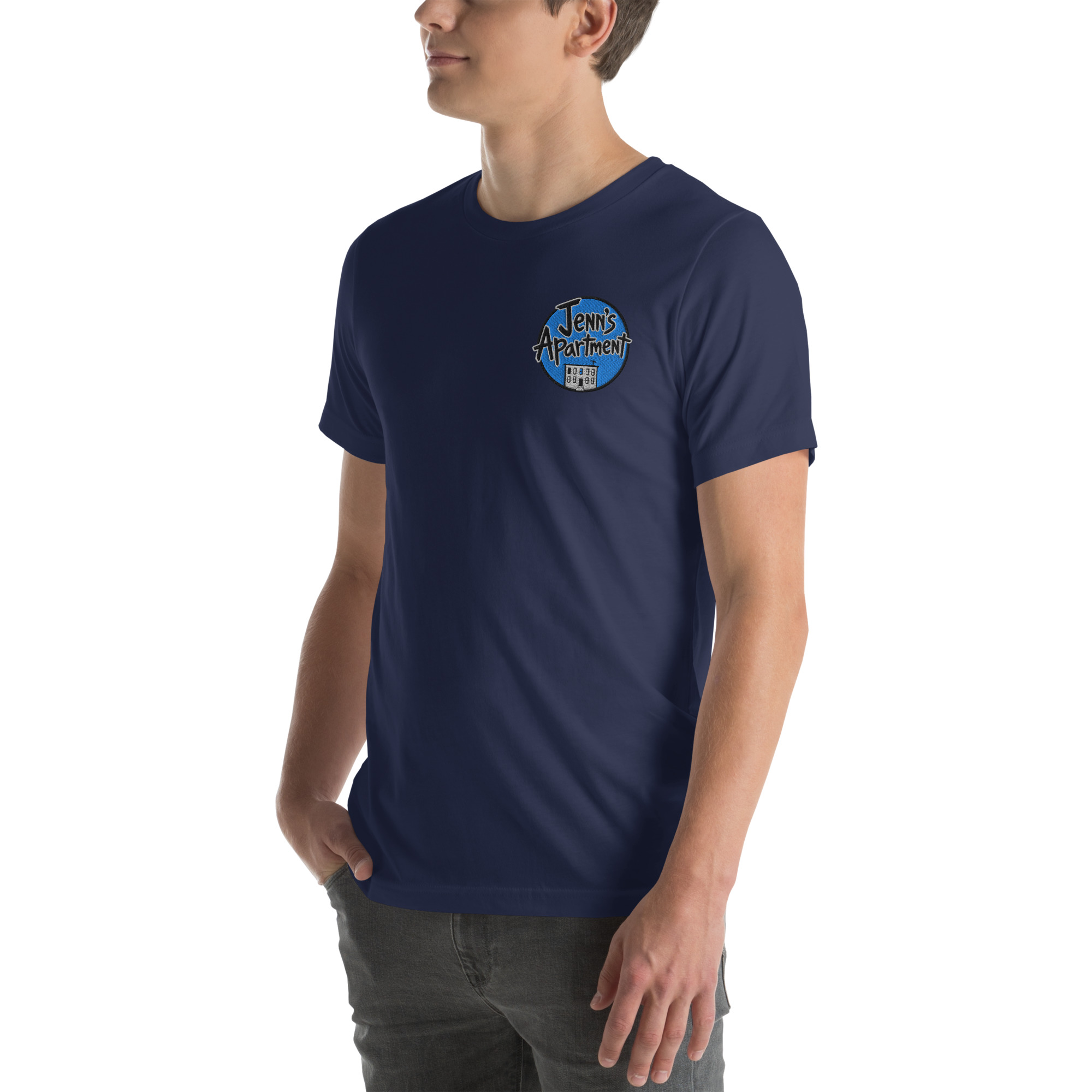 Rooftop Embroidery Tee - Image 11